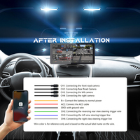 Lecteur MP5 pour voiture Carplay, écran tactile 2.5D de 10,36 pouces, caméra 1080P, enregistreur vidéo avec vision nocturne et enregistrement en boucle pour camions