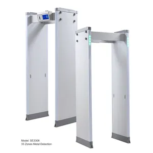 Porte de sécurité kaki lunch-en-un modulaire, détecteur de métaux qui marche tout-terrain, portes