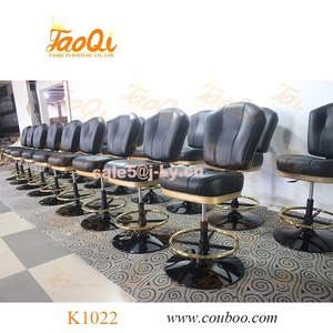 Chaise de casino de luxe moderne K1022 avec vérin <span class=keywords><strong>à</strong></span> gaz, pivotante, hauteur réglable, pour poker, club, <span class=keywords><strong>roulette</strong></span>, salle de jeux, salle <span class=keywords><strong>à</strong></span> manger, bar - Product Image 3