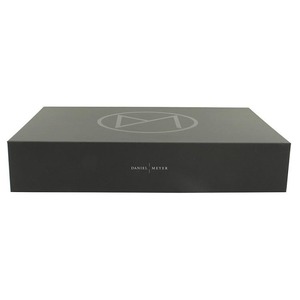 Custom Magnetic Closure Matt Lamination Folding Paper Gift <b>Box</b> with Glossy <b>Black</b> UV Coating Logo - Product Image 5