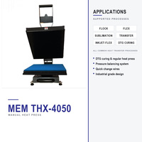 THX-4050 MEM Machine de séchage à chaud 40x50 pour l'encre DTG, vente en gros