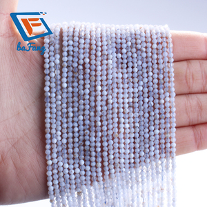 Bellissime Perle Sfaccettate Sciolte di Agata <span class=keywords><strong>Blu</strong></span> Naturale da 2mm, <span class=keywords><strong>Pietra</strong></span> di Agata <span class=keywords><strong>Viola</strong></span> per Accessori di Gioielleria, Vendita all'Ingrosso - Product Image 3