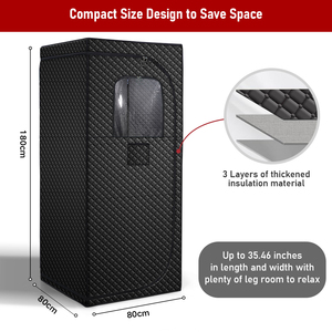 Moderna Custodia Solida Staffa per Interni a Vapore Tenda a Vapore Bagno Cabina di Riscaldamento Elettrico per uso domestico - Product Image 3
