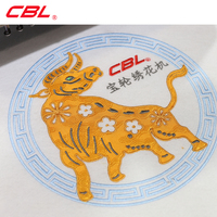 Machine de broderie laser honda CBL, à tête unique, mélange plat