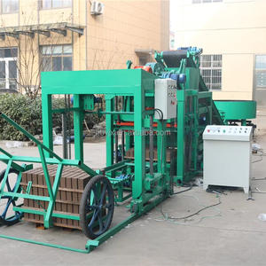 Giá Tốt Nhất Tốt Nhất Người Bán 4-25 Bê Tông Máy Làm Gạch Xách Tay Laterite Máy Làm Gạch Khối Máy Móc - Product Image 1