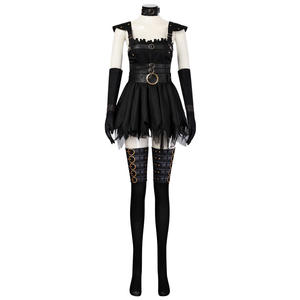 Disfraz de Halloween para Mujer, Vestido Negro de Edward <span class=keywords><strong>Scissorhands</strong></span>, HORR-017 - Product Image 4