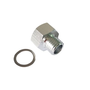 Adaptador de presión de aceite roscado M12x1.5 a 1/8Npt, reductor de rosca interna y externa de metal para piezas de motor automotriz - Product Image 3