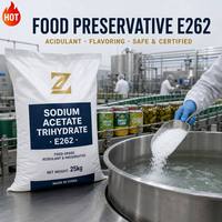 Acétate de sodium trihydraté de qualité technique 99% Sulfate 0,005% Max Qualité