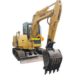 รถขุดขนาดเล็ก 5.3 ตัน ยี่ห้อโคมัตสึ รุ่น PC56-7 เกียร์ออโต้ สภาพดี มือสอง เหมาะสำหรับงานจัดสวนในเขตเทศบาล - Product Image 6