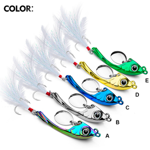 Señuelo de Pesca Artificial VIB de Metal Duro, 9g/5cm, 13g/5.9cm, 17g/6.5cm, 5 Colores, Aleación de Zinc, Hundimiento Rápido - Product Image 2
