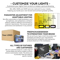 Vente en gros usine : Éclairage de plaque d'immatriculation 12V 24V 6 LED pour SUV, voiture, camping-car, camion, remorque, feu arrière, lampe de plaque d'immatriculation