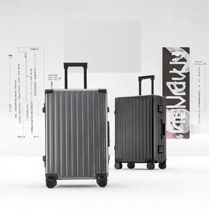 Cadre en aluminium approuvé par la compagnie aérienne Noble <span class=keywords><strong>TSA</strong></span> Bagages Logo personnalisé Valise PC à coque rigide Roues pivotantes Style de luxe Poids léger - Product Image 3