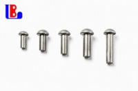 Rivets à tête ronde, attaches métalliques, diamètre, longueur et traitement de surface sur mesure, fabricant de rivets sur mesure en Chine