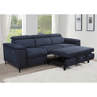 Cama tapizada de tela para sala de estar, accesorio para sala de estar, 1S + 2s
