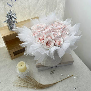 Simulation rose holding a hug bucket aromatherapy flower soap bouquet graduation season birthday <b>gift</b> holiday hand bouquet - Product Image 4