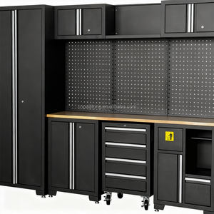 Établi Meubles de <span class=keywords><strong>garage</strong></span> Grande armoire à outils Outil mécanique <span class=keywords><strong>complet</strong></span> Atelier Établi de <span class=keywords><strong>garage</strong></span> en métal Armoires de rangement - Product Image 3