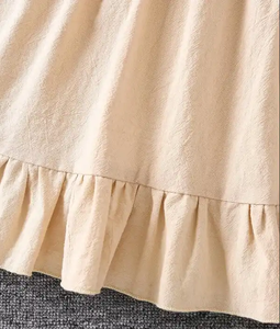 Abito Casual di Alta Qualità per Bambina, Stile Occidentale, Manica Corta, Lunghezza Lunga, per Estate e Autunno - Product Image 4