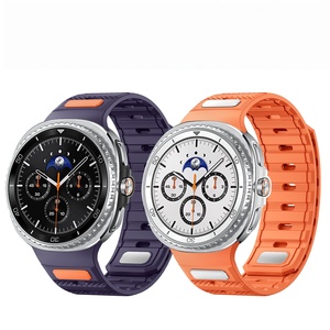 Correa de reloj magnética de silicona para Samsung Galaxy Watch 9 8 Classic 40mm 44mm 46mm, correa de repuesto deportiva de liberación rápida - Product Image 1