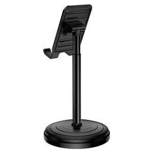 Table Stand For Smartphones And <b>Tablets</b> Black Carbon Fiber Design Adjustable Angle Desk <b>Holder</b> - Product Image 2