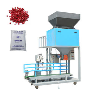 Mesin Pengemas Pelet Tanpa Hopper 25kg 50kg, Mesin Pembalut Serpihan Kayu Pasir Kuning Open Top, Mesin Pengisi Biji-bijian Beras - Product Image 5