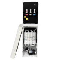 Distributeur d'eau RO sur pied, purificateur d'eau sans bouteille à raccordement direct PP GAC RO SAC pour bureau et domicile