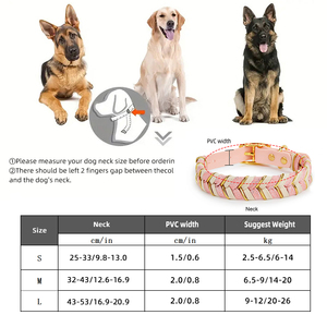 Collar de perro de Paracord de Color contrastante tejido a mano ODM/OEM personalizado de fábrica directo, Collar de lujo para mascotas para viajes y entrenamiento al aire libre - Product Image 6