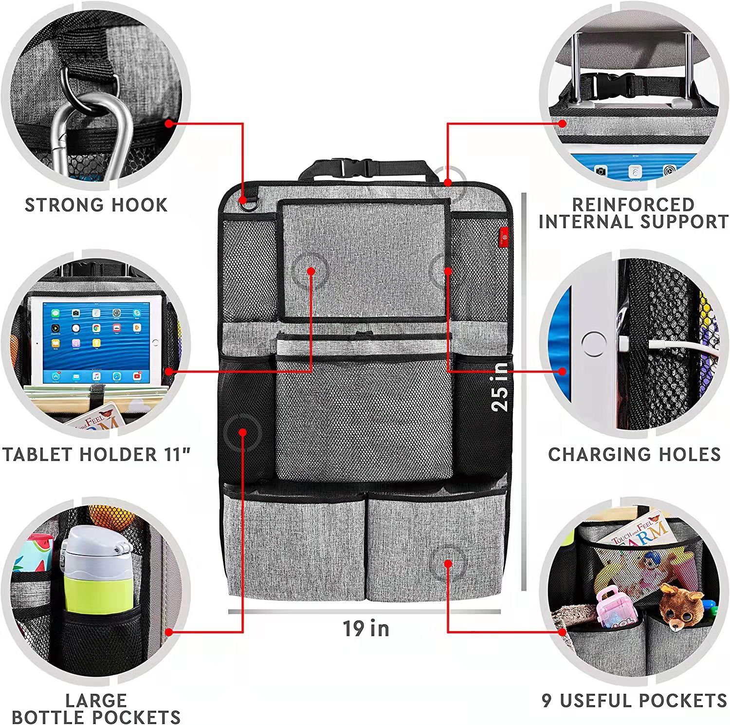 Bolsa de almacenamiento gris c