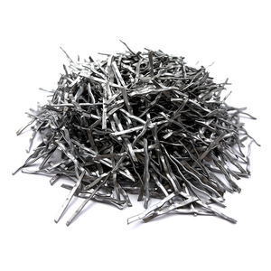 Fibra de Acero Ondulada de Bajo Contenido de Carbono para Hormigón en Elementos Prefabricados, Edificios, Túneles, Ingeniería Subterránea, FIBRA REFORZADA PARA HORMIGÓN - Product Image 3