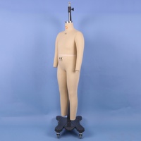 Junmei – mannequin personnalisé de grande taille pour garçon potelé, forme de robe sans tête avec bras amovibles, mannequin de tailleur en fibre de verre