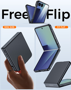Funda para Teléfono Z Flip 7, Protección Total, Anti-Rayones, Resistente a Impactos, PC Rígido Ultrafino, Carga Inalámbrica - Product Image 3