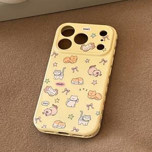เคสโทรศัพท์ IDEAL Factory Wholesale Cute Cat Planet สำหรับ <span class=keywords><strong>Iphone</strong></span> 17 Pro Max แบบกันกระแทกทั้งตัว พร้อมปุ่ม AI - Product Image 5