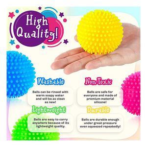 ลูกบอลบีบ TPR ทนทาน เป็นมิตรกับสิ่งแวดล้อม สำหรับเด็กอายุ 5-7 ปี สีและโลโก้ปรับแต่งได้ คุณภาพสูง บรรเทาความเครียด ของเล่นสำหรับทุกเพศทุกวัย ได้รับการรับรอง - Product Image 3
