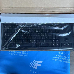 Teclado industrial Cherry Ak C4110ffuswg serie completa negro USB para control de monitor - Product Image 2