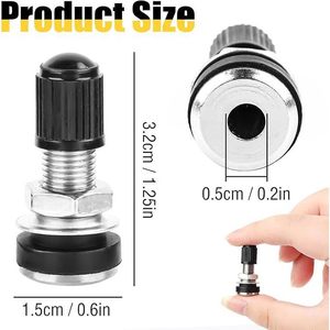 Válvula sin Cámara con Tapa Antipolvo para Neumáticos de Automóviles y Motocicletas W111 LX-16, Repuesto para Reparación - Product Image 2