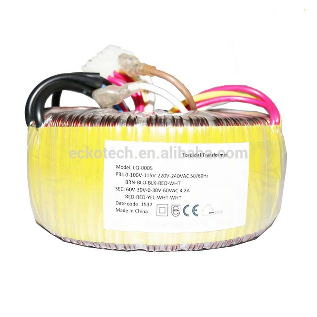 High Reliability Anti-shock Toroidal Control Transformer 220/380V 800VA-25KVA 50/60Hz for Elevator Lift Control System