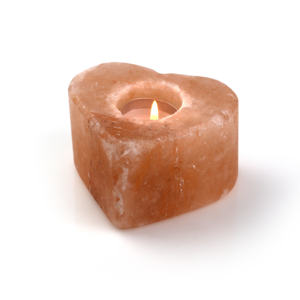 Porte-bougie en pierre de sel de l'Himalaya de couleur naturelle artisanale de haute qualité, sculpture naturelle, décoration nautique pour la maison - Product Image 5