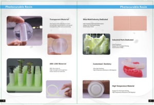 ZS LCD/LED/SLA/DLP 405nm resina UV materiale dentale resina epossidica liquida per resina stampante 3d modello dentale - Product Image 6