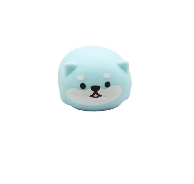 Mainan baru Squishy keren stres kucing mainan Shiba anjing Squishy stres bola adonan hewan mainan bola remas