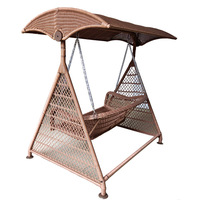 Vente en gros de meubles d'extérieur avec balcon, patio, jardin, hamac en rotin et osier, balançoire moderne avec support pour les loisirs