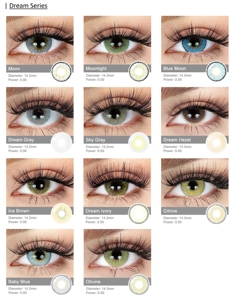 <span class=keywords><strong>Lentilles</strong></span> de contact souples HEMA sans ordonnance, couleur marron, <span class=keywords><strong>lentilles</strong></span> de contact couleur Breeze Hazel - Product Image 4