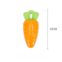 Jouets pour chiens durables en forme de légumes, résistants à la mastication et à la broyage, série de légumes maïs, radis, aubergine, jouets pour animaux de compagnie