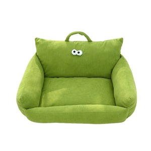 Cama para Gatos Tipo Nido, Rectangular, de Fibra de Poliéster, Lavable a Mano, para las Cuatro Estaciones, Inalámbrica, con Ojos Grandes - Product Image 5