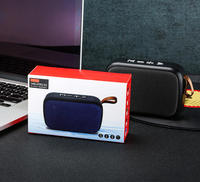 Mini-enceinte sans fil en tissu avec fente pour carte et lecteur USB, étanche IPX-7, contrôle par application, pour sports de plein air - Modèle international