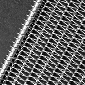 Diseño de tejido de equilibrio de cadena de correa de malla de alambre de acero inoxidable 304 de grado 316 para diversas aplicaciones para doblar filtros incluidos - Product Image 6