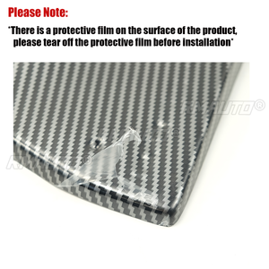 2 Pcs <b>Car</b> Rear Bumper Corner <b>for</b> Chevrolet Corvette C7 2014-2019 Side <b>Diffusers</b> Splitter Spoiler Glossy Black Carbon Fiber Look - Product Image 6