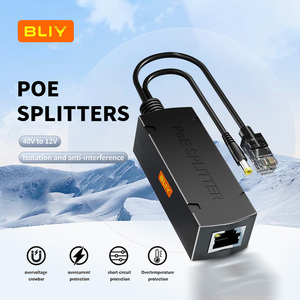 Adaptateur d'alimentation BLIY BLY-SP POE Splitter 48V vers 12V CC avec port Ethernet RJ45 pour appareils réseau Guangdong - Product Image 1