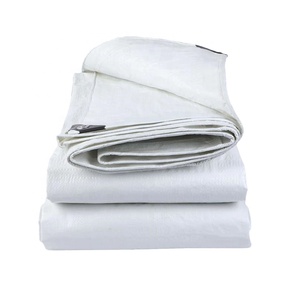 أفضل سعر لقماش التربولين المقاوم للماء والحريق المطلي بالبولي إيثيلين 100% من كوريا للاستخدام الزراعي وصناعة المراتب - Product Image 2