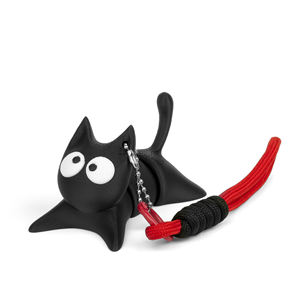 Vashine Porte-clés en PLA imprimé en 3D personnalisé, jouets mignons, animaux, <span class=keywords><strong>chien</strong></span>, chat, porte-clés, figurine d'action, jouets à cordon pour enfants, sac à dos - Product Image 5