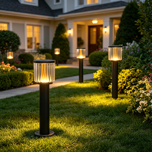Luces de Jardín LED de Alta Luminosidad, Impermeables IP65, de Aluminio, 10W, 45CM, Garantía de 5 Años, Ángulo de Haz de 270°, 95 CRI, 3500K, Blanco Cálido - Product Image 2