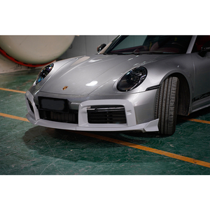 Pièces extérieures Kits de carrosserie Turbo S Mise à niveau Brabu BS Style Kit de carrosserie Mise à niveau Modification de voiture pour Porsche <span class=keywords><strong>911</strong></span> 992 Turbo S 2019+ - Product Image 3